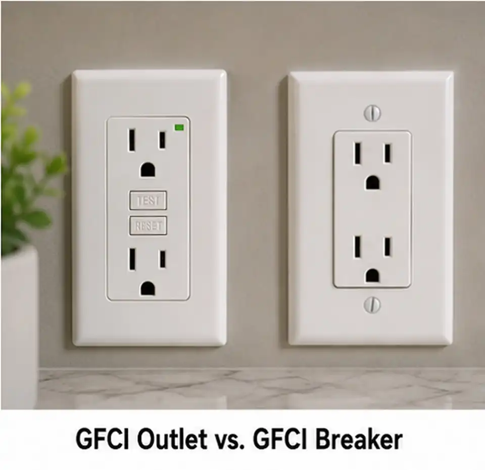 GFCI Outlet vs. GFCI Breaker Which Fits Your Home